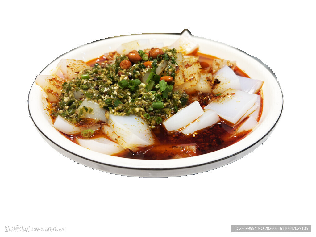 美味凉拌凉粉