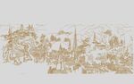 古代繁华市井景象图