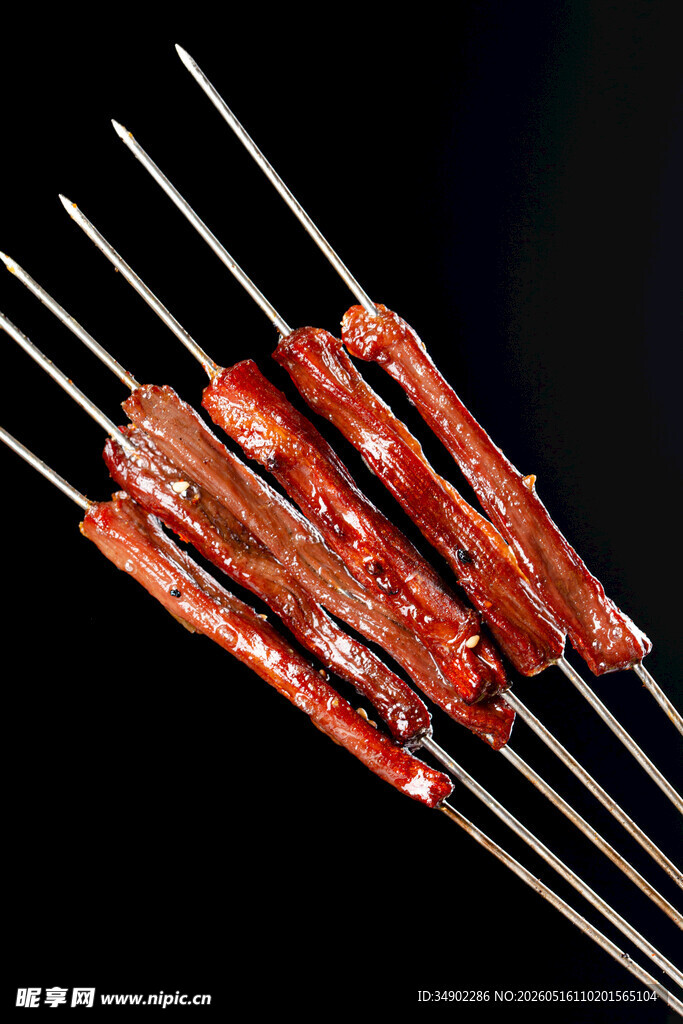 美味烤串诱人呈现