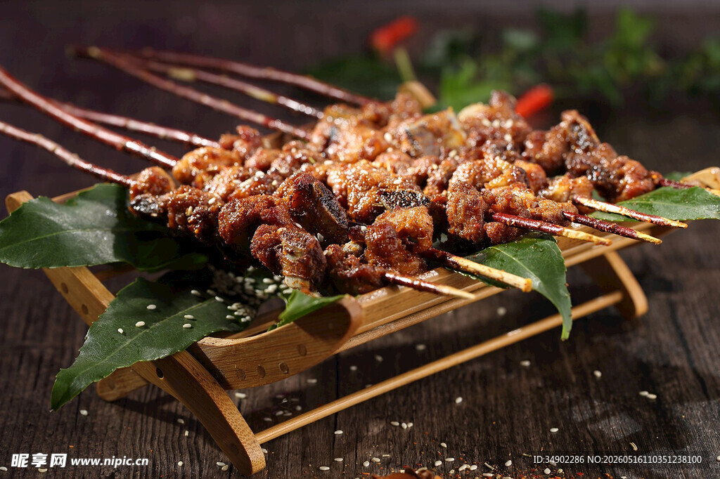 美味烤肉串
