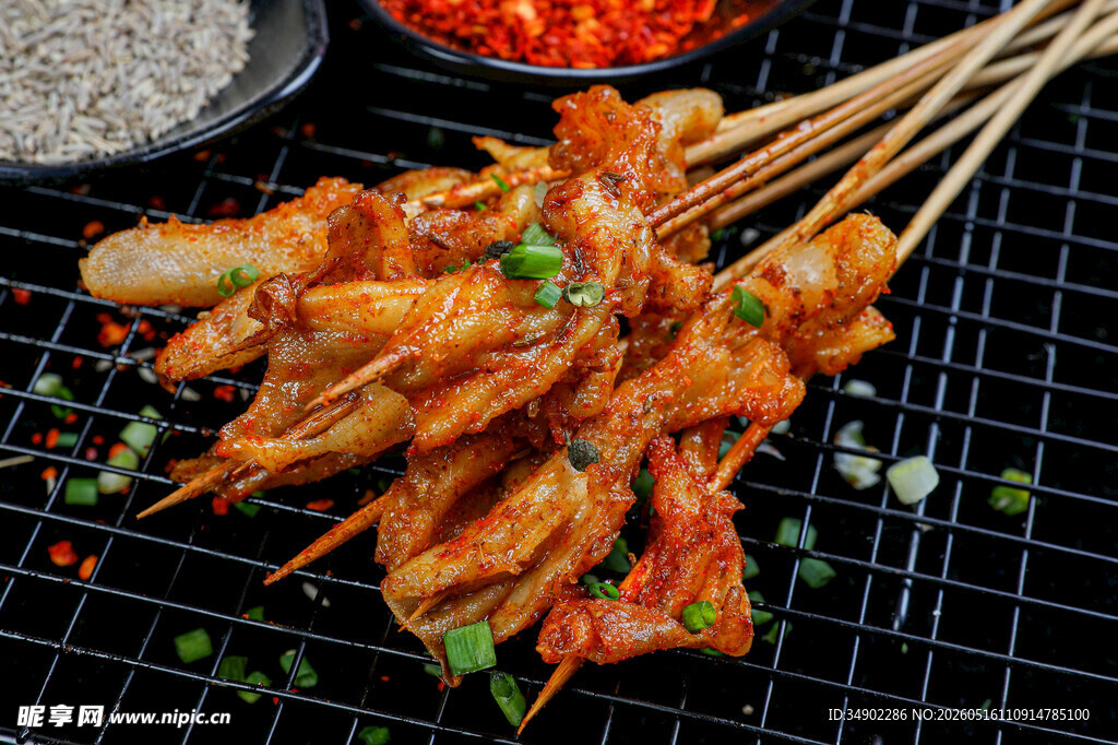 香辣鱿鱼串