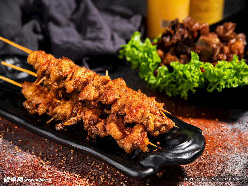 美味烤肉串