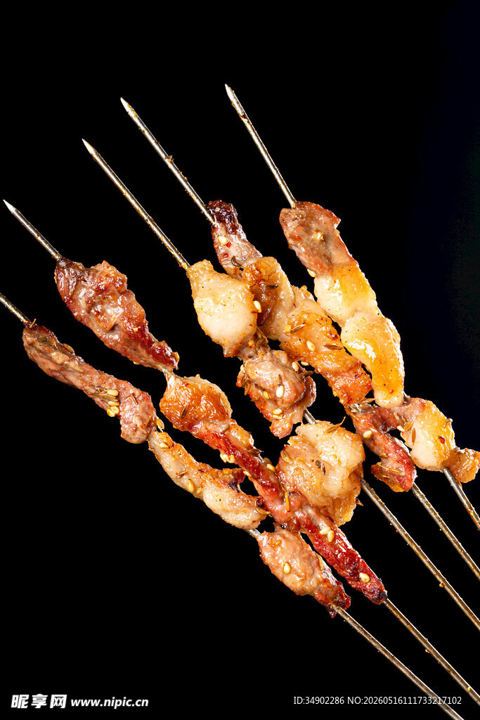 烤肥瘦肉串