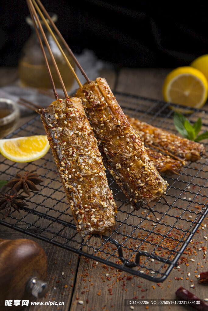 烤串美味诱人