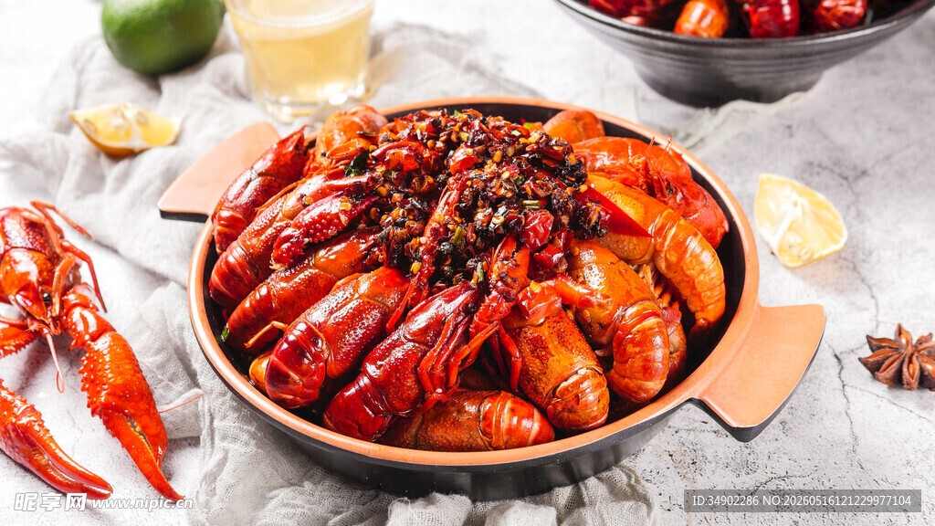美味香辣小龙虾