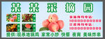 果蔬采摘园喷绘画面