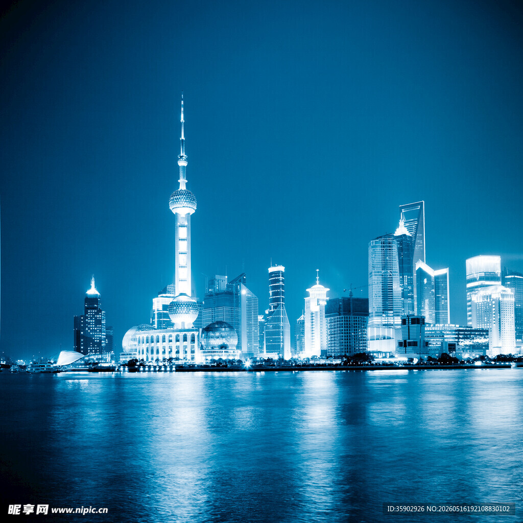 上海外滩璀璨夜景