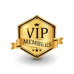 金色 VIP 徽章