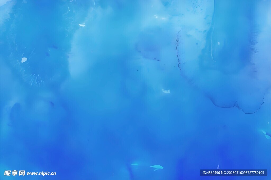 蓝色梦幻水彩背景纹理