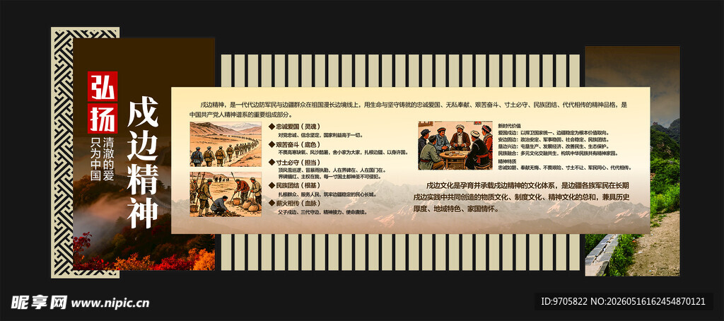 戍边精神