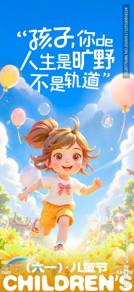 快乐女孩畅享奇幻童话世界