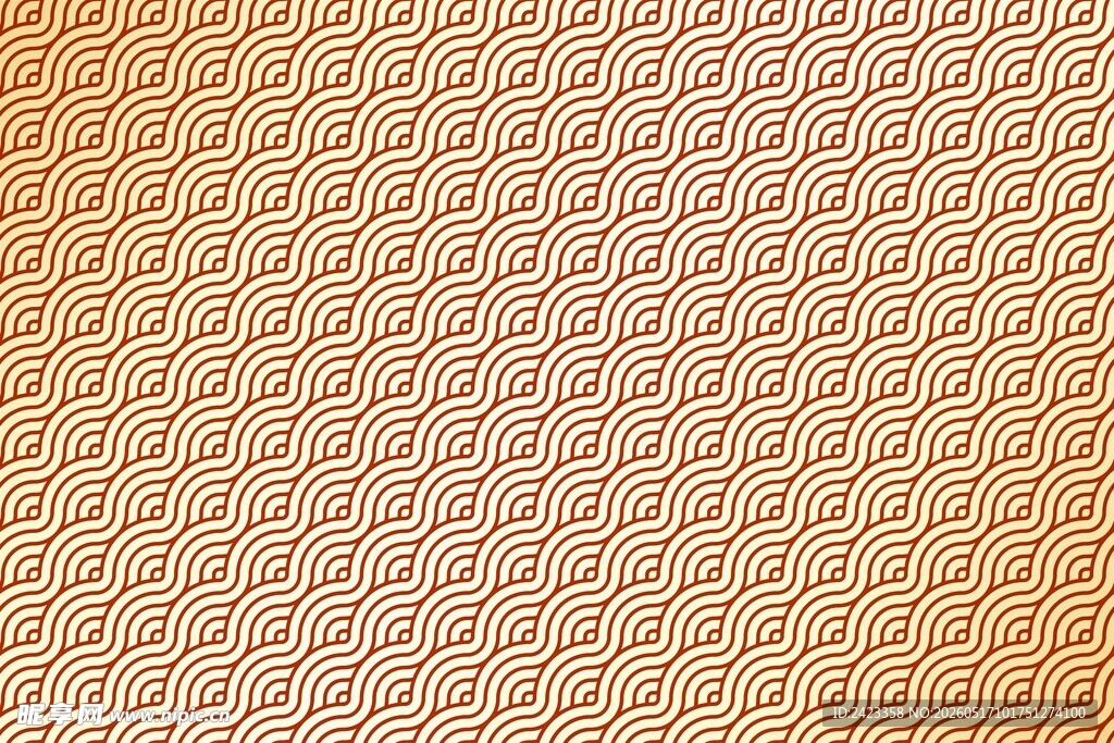 复古祥云底纹