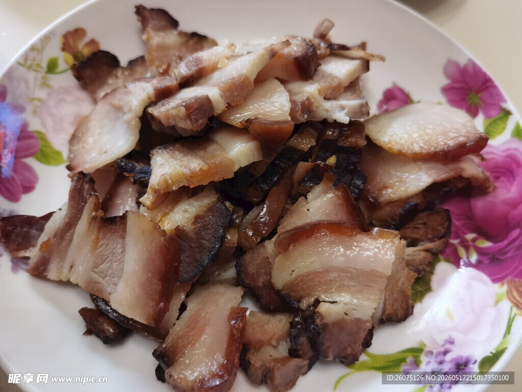 美味切片腊肉