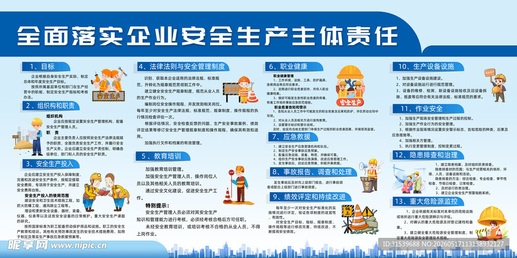 全面落实企业安全生产主体责任