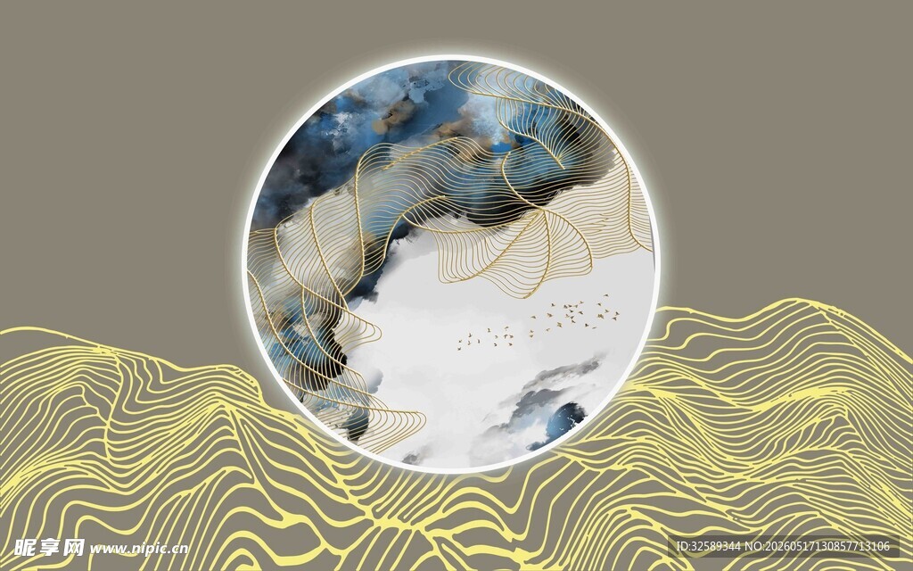 梦幻玉石纹理图案展示