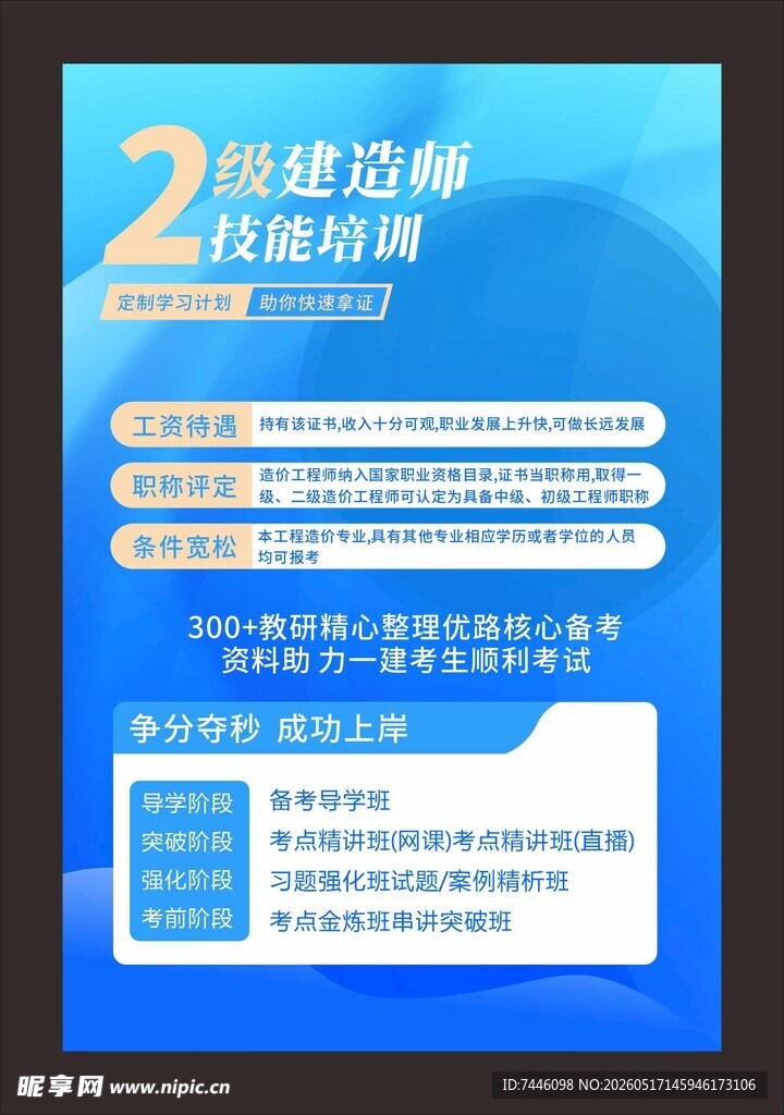 二级建造师技能培训