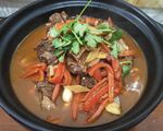 砂锅牛肉煲