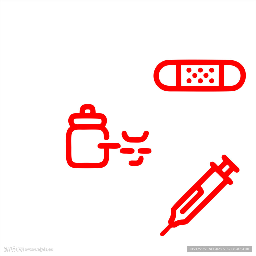 医疗用品图标
