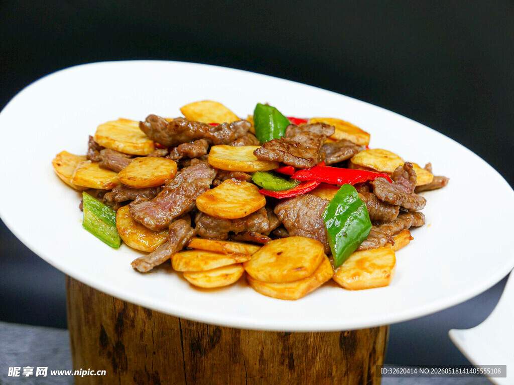 土豆片炒肉