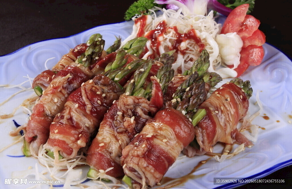 美味日式照烧鸡肉卷