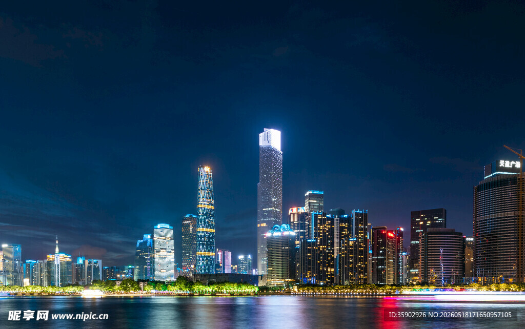城市璀璨夜景
