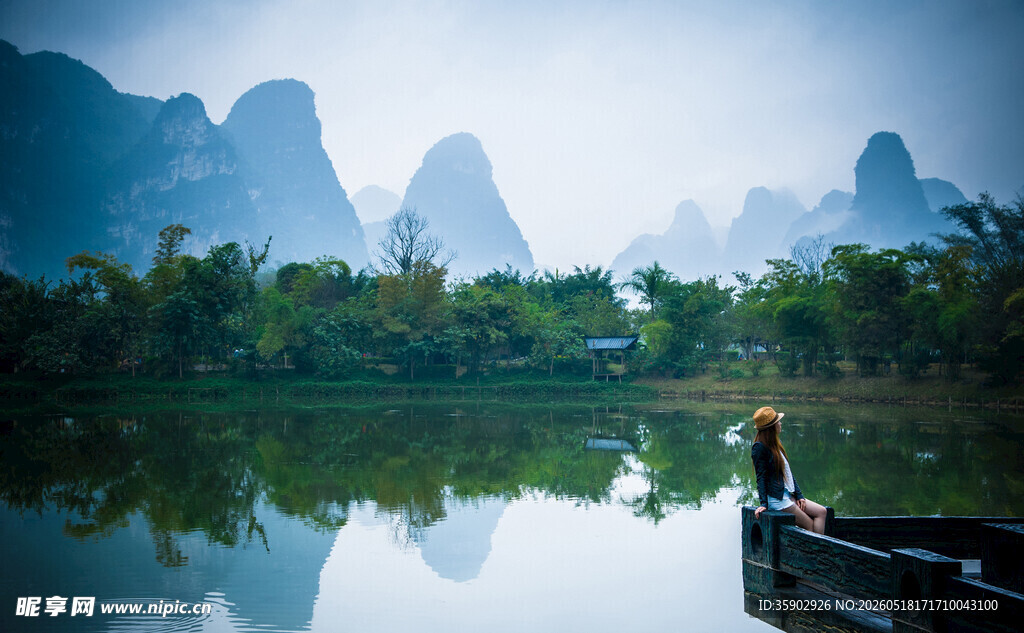 漓江山水美景如画