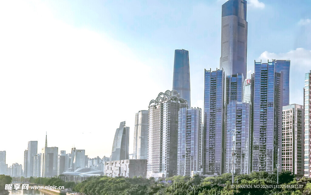 现代都市高楼景观