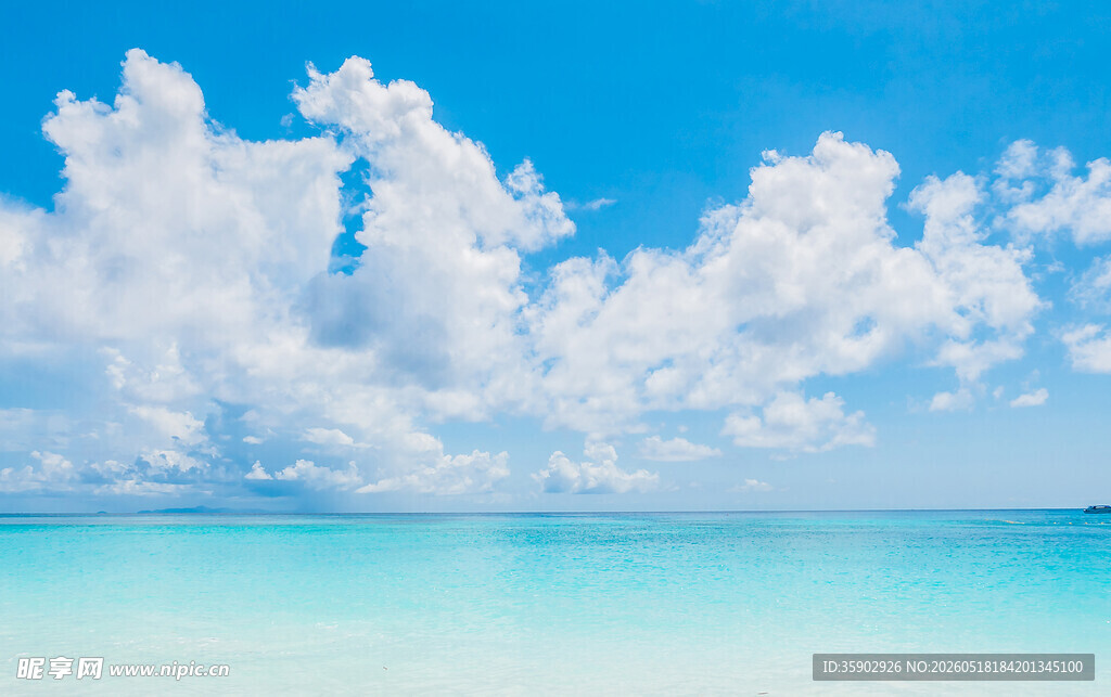 梦幻蓝天碧海美景