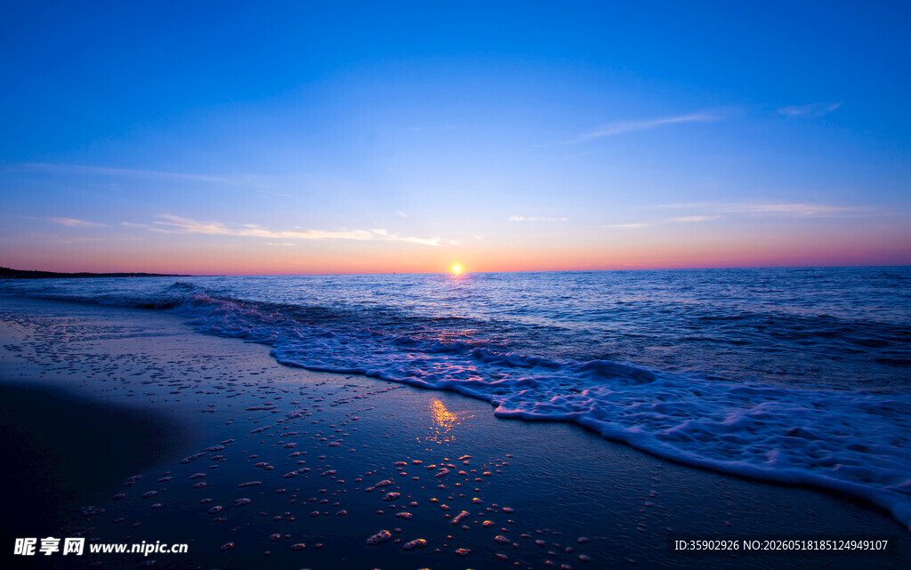 海边日落美景