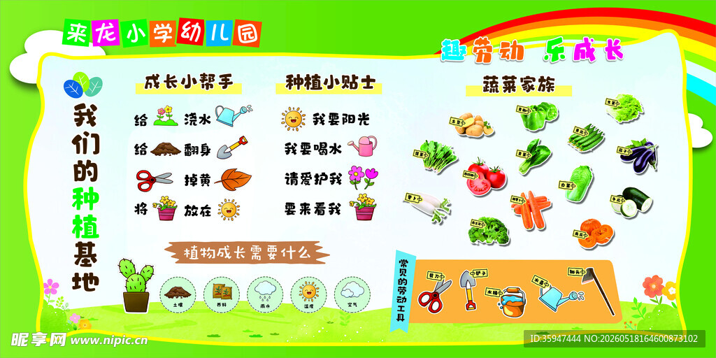 幼儿园种植基地