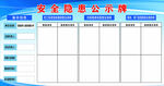 安全隐患公示牌