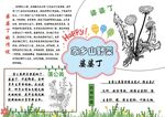 山野菜手抄报设计