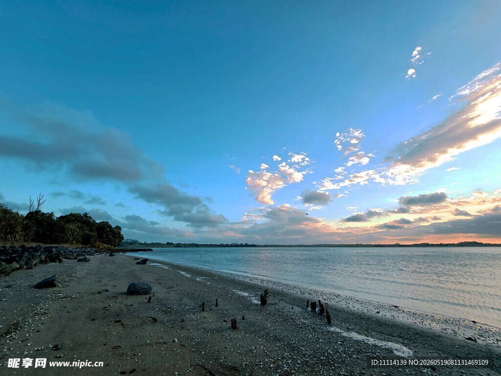 海边日落美景