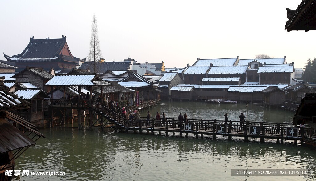 江南水乡古建筑风景