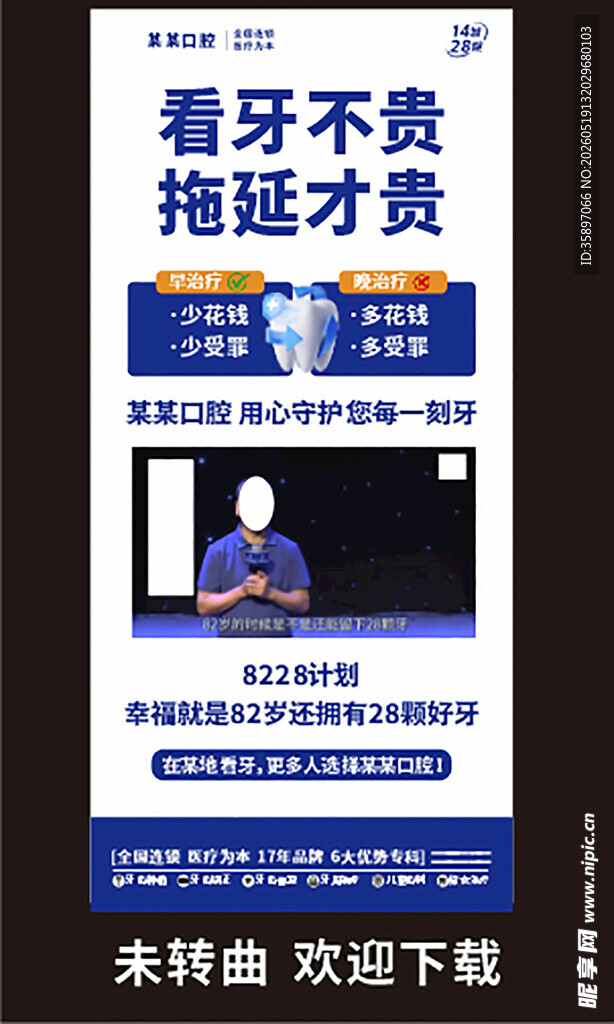 牙科科普海报
