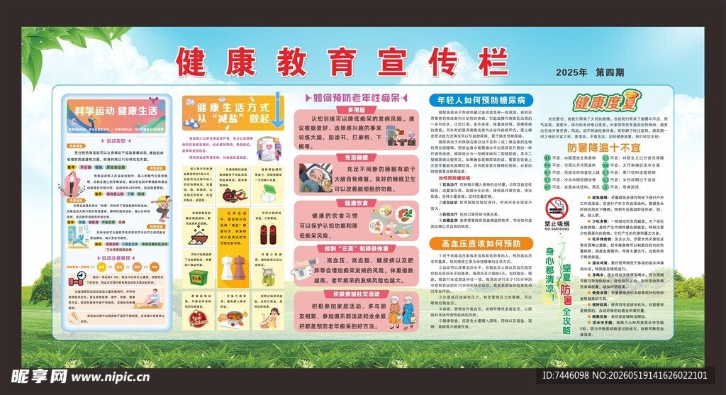 健康教育宣传栏
