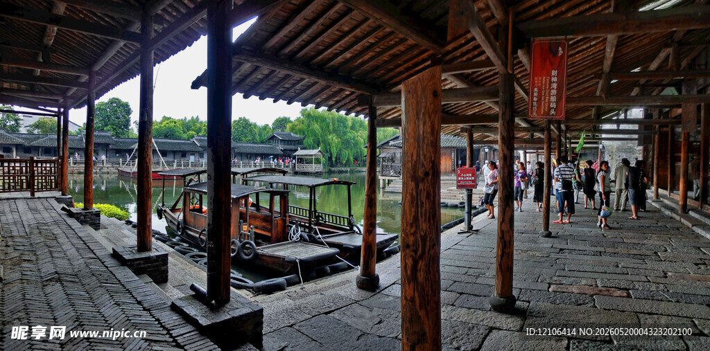 古建庭院中的静谧空间