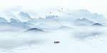 水墨山水背景