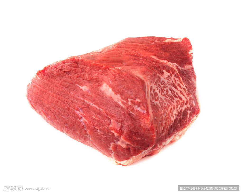 新鲜生牛肉块