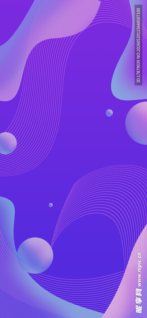梦幻流体渐变背景图案