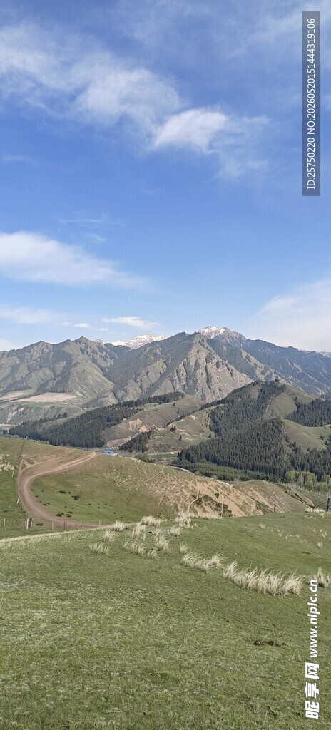 草原山峦美景