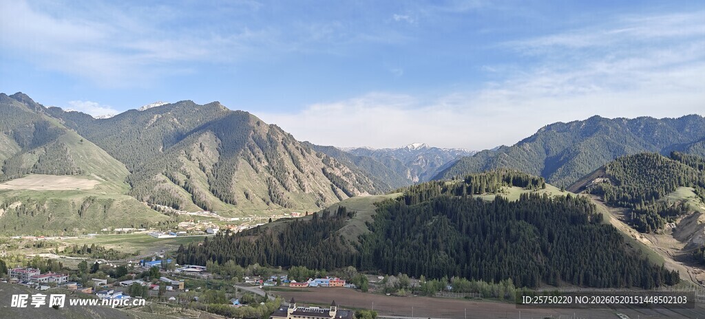 壮丽山景风光