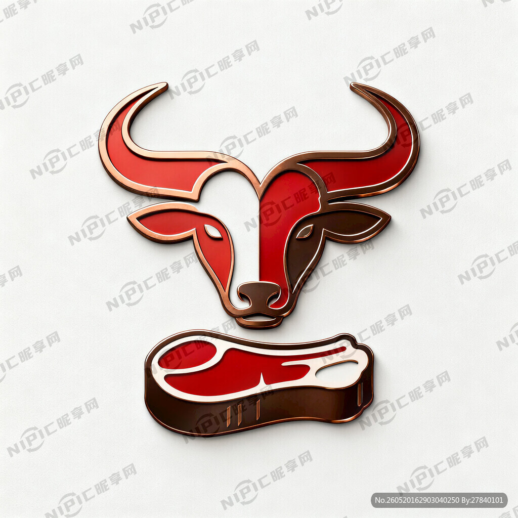 牛羊肉店logo