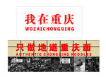 我在重庆旅游宣传图