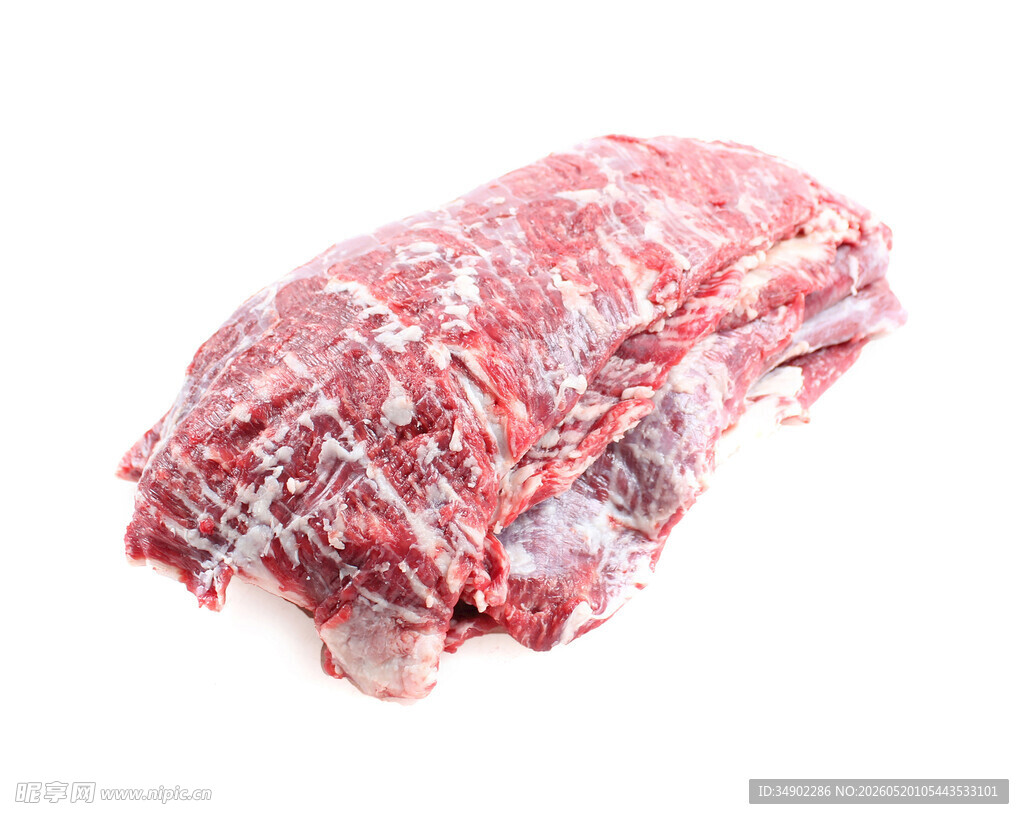 新鲜生牛肉块