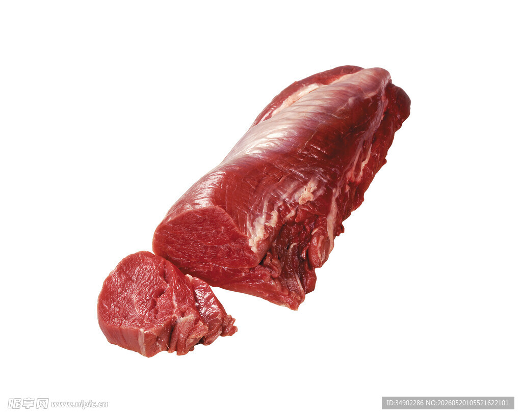 新鲜生牛肉块