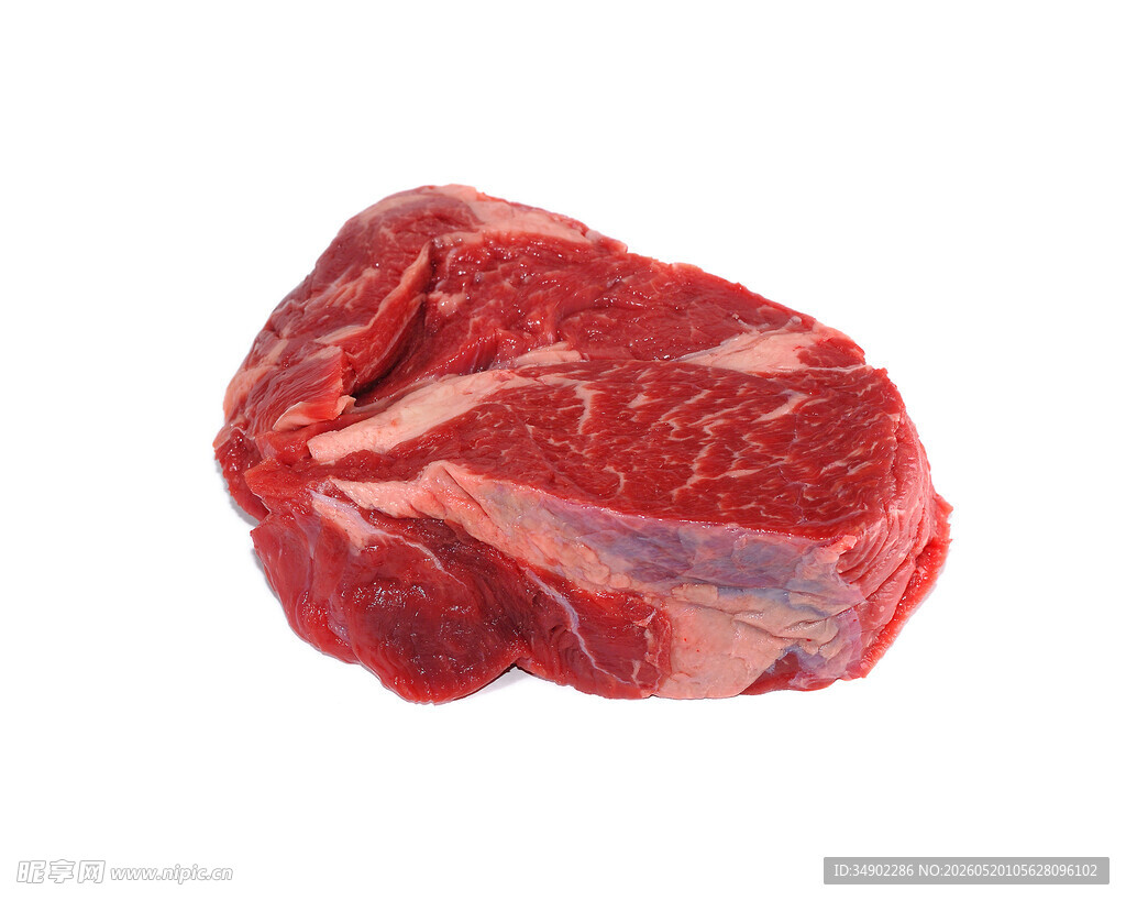 新鲜生牛肉块