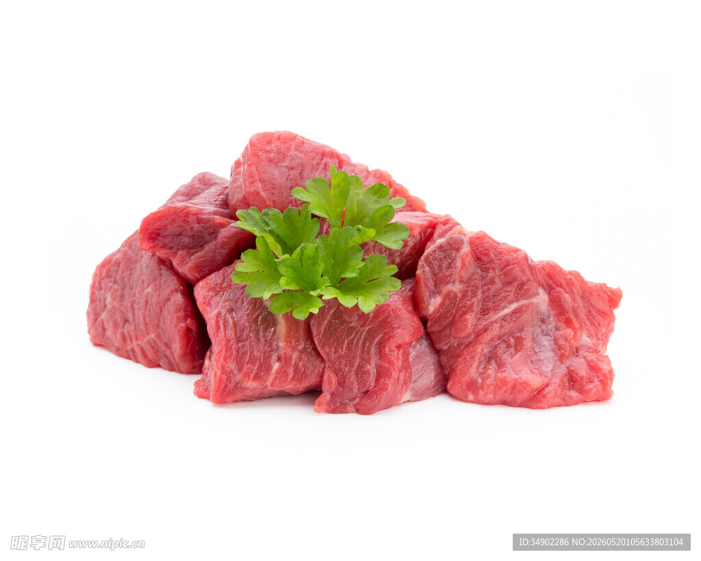 新鲜牛肉块