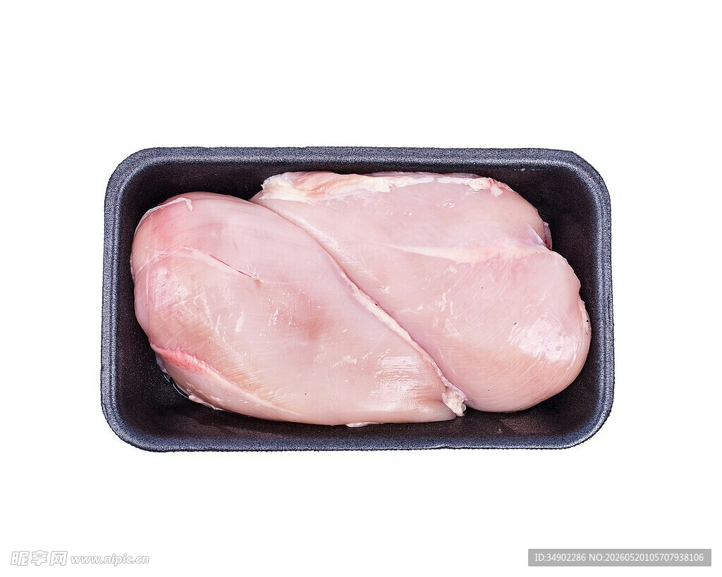 盒装新鲜生鸡肉