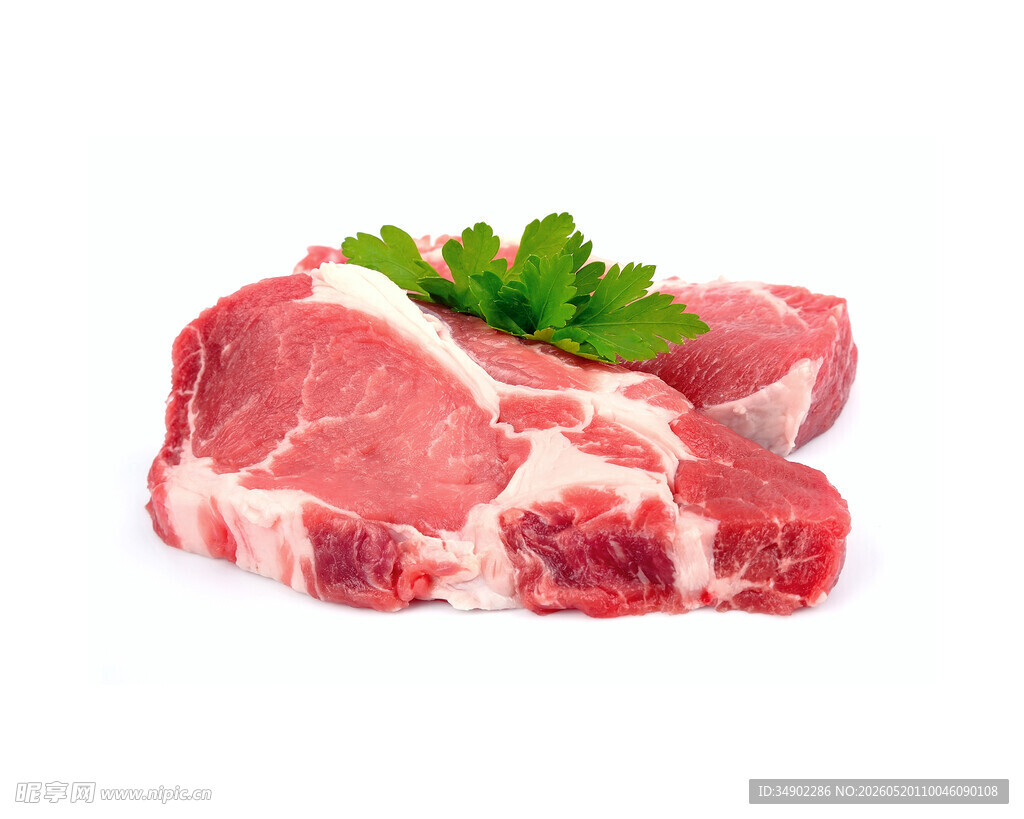 新鲜生猪肉